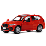 Модель 1:43 BMW X5M, красный, инерция, откр. двери