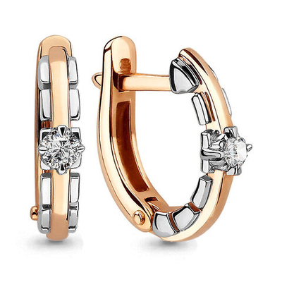 942052к Серьги из Золота с бриллиантами