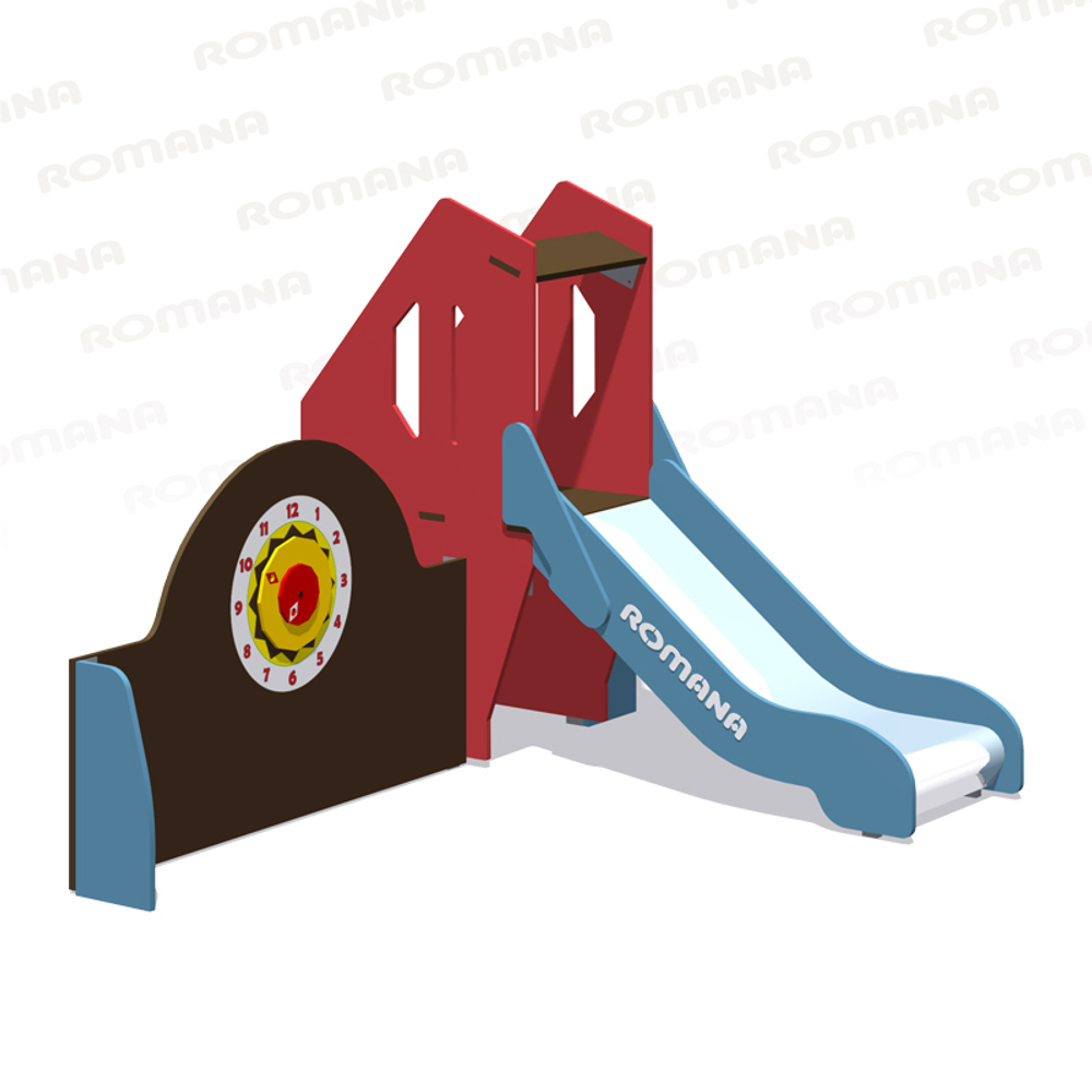Детский игровой модуль с горкой Romana 115.52.00