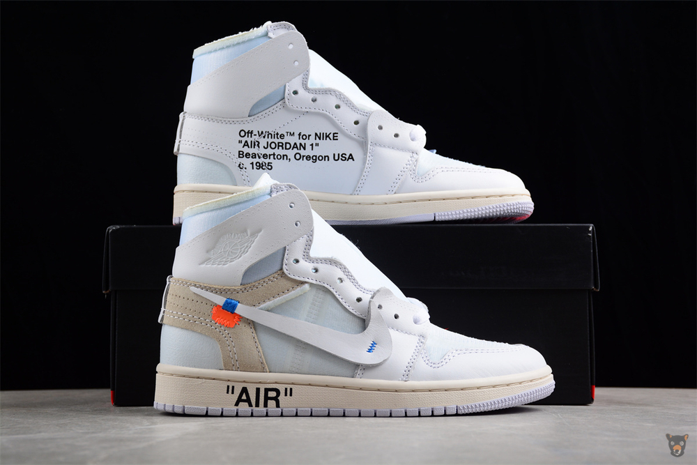 Кроссовки Off-White x Nike Air Jordan 1 "White"