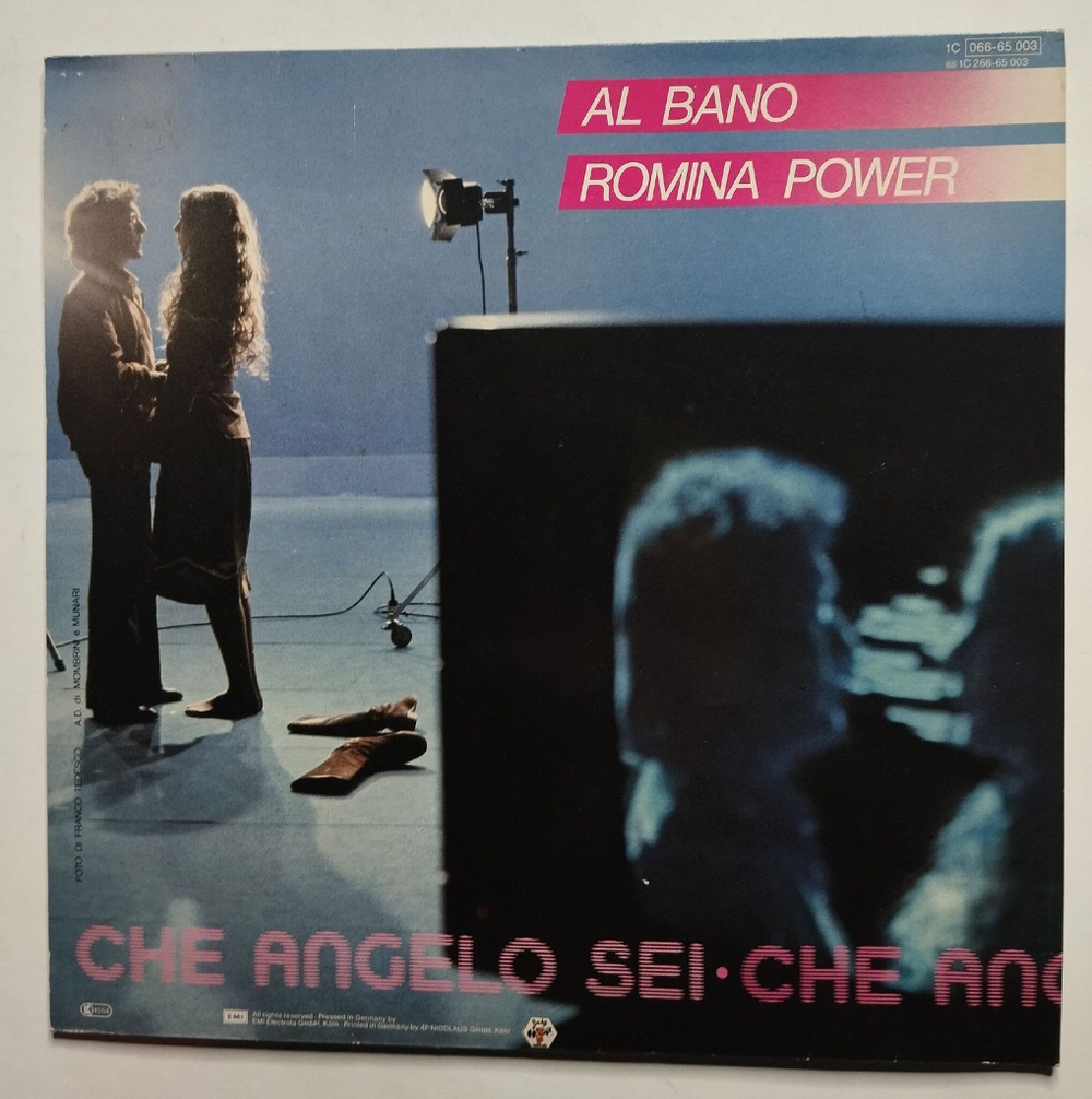 Винтажная виниловая пластинка LP Al Bano and Romina Power Che Angelo Sei (Germany 1982)