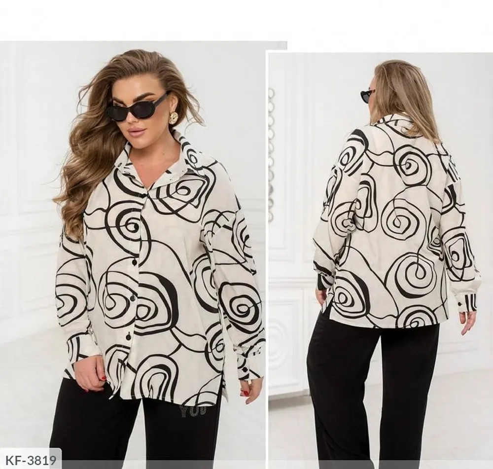 Рубашка KF-3817 Фабрика Моды