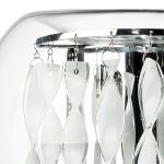 752634 Бра ACQUARIO 3х20W G4 12V ХРОМ БЕЛ стекло