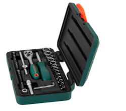 S68H2141S Набор головок торцевых 1/4"DR Super Tech, 41 предмет