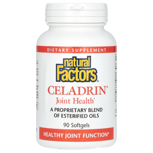 Natural Factors, Celadrin, для здоровья суставов, 90 капсул
