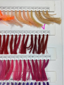 Нитки Dor Tak светло-бордовые цв.462