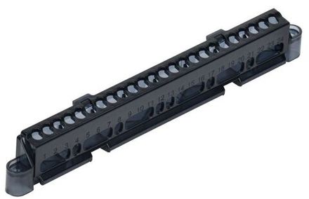 Суппорт для шин в корп. (ширина 8 мод.) TEKFOR IEK TF-KP00D-S-08