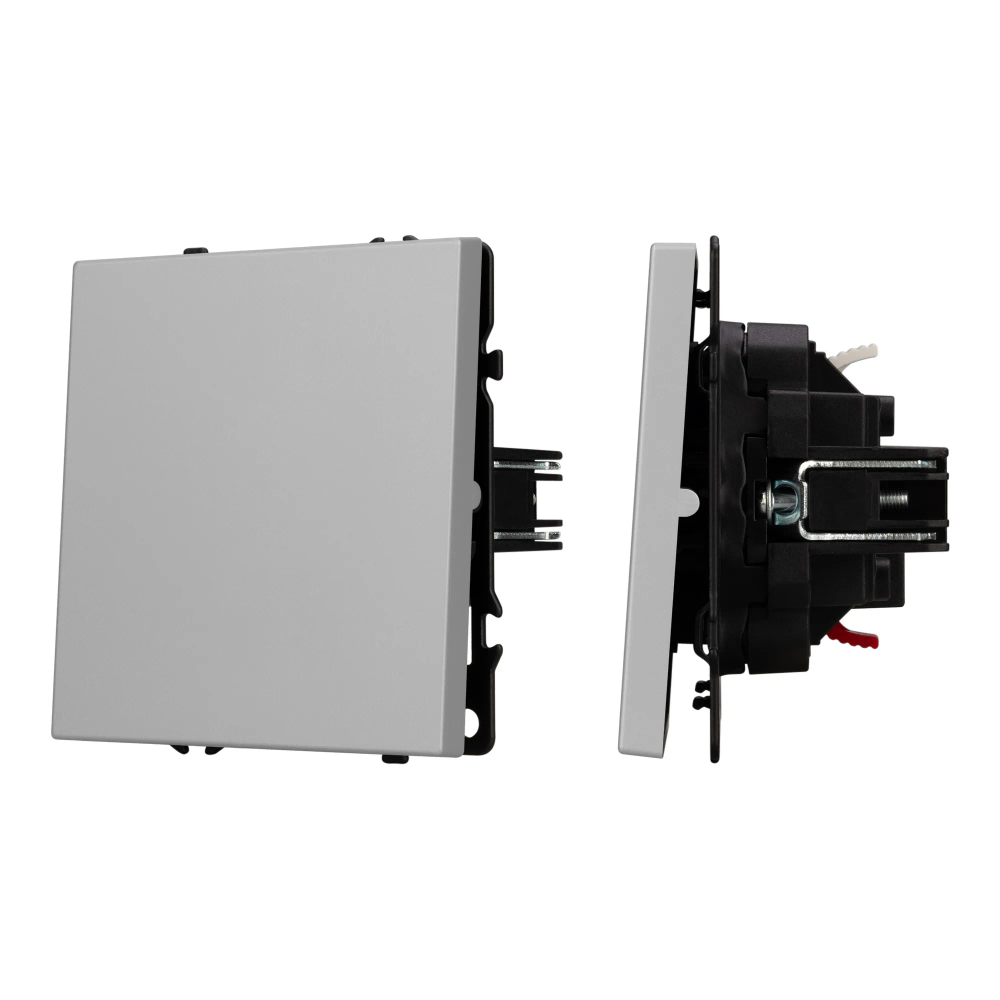 Механизм выключателя одноклавишный проходной SWT-NOBE-MKP1-SFPL-IS (230V, 10A) (Arlight, -) 059433