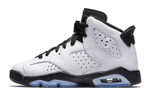 Кроссовки Jordan Air Jordan 6 Retro White Jade Black (Женская размерная сетка)