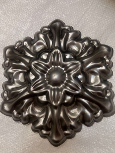 Кованый элемент "Накладка-цветок" d 200 (0,8 мм)
