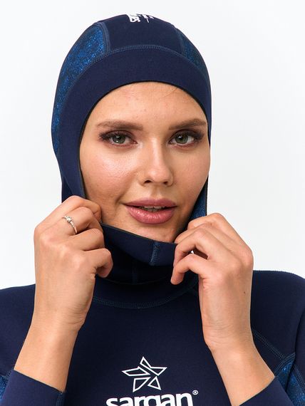 Шлем Sargan Sport 1021/BL короткий 3 мм синий