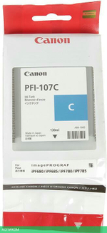 Картридж Canon PFI-107C (6706B001)