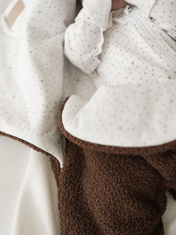 Конверт-звездочка меховой 