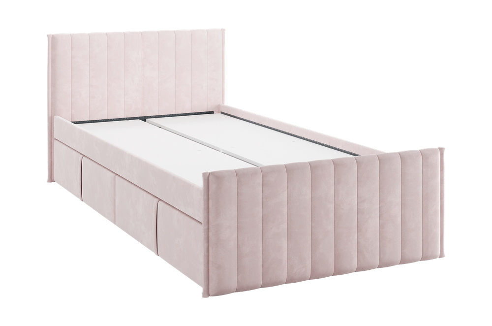Кровать с ящиком Твикс 900*2000 (велюр) МФ Мебельсон, г. Ижевск