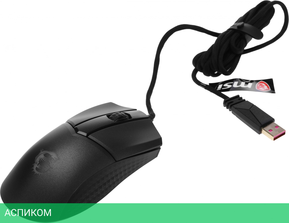 Мышь MSI Clutch GM31 Lightweight черный (S12-0402080-CLA)