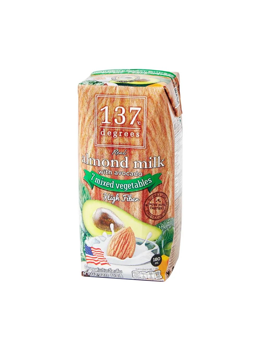 Миндальное молоко со смесью овощей и авокадо 180мл