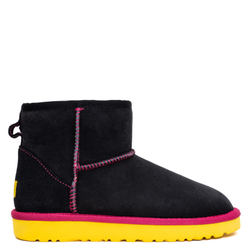 UGG Classic Mini II Black-Yellow