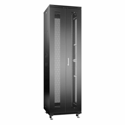 Шкаф напольный 19", 42U Cabeus ND-05C-42U80/120-BK