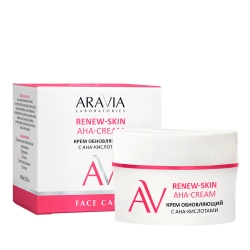 Крем обновляющий с АНА-кислотами / ARAVIA Laboratories Renew-Skin AHA-Cream 50 мл