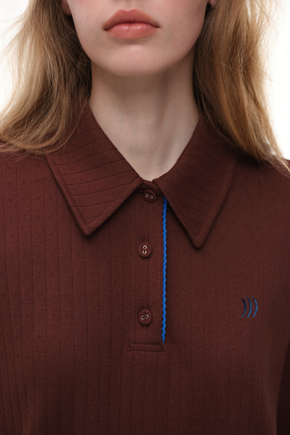 Поло из хлопка (Ping-Pong Games), шоколадное