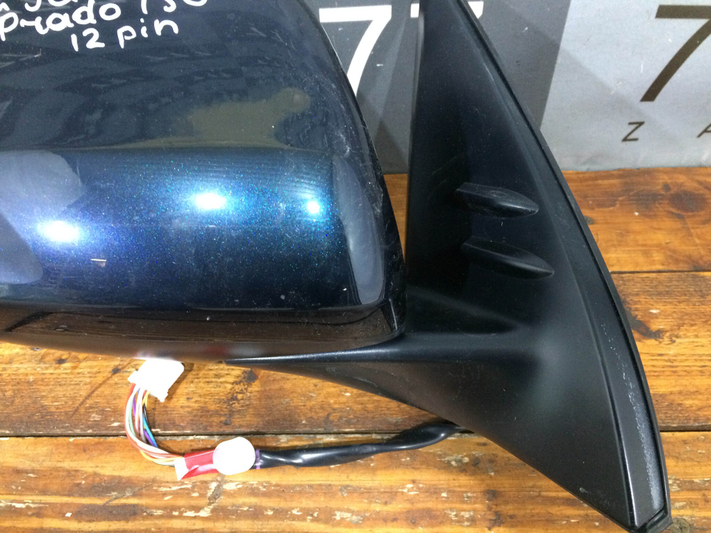 Зеркало правое 12 Pin Toyota Land Cruiser Prado 150  Б/У Оригинал