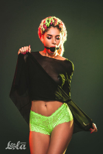 Черный кляп-шарик 5см размер L Lola Games Party Hard Charmer 1152-03lola