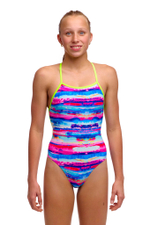 Купальник FUNKITA Girl's Colour Cutaway (Strapped In)