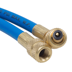 Шланг заправочный для фреона 1/4&quot; SAE х 1/4&quot; SAE 1.5 м МАСТАК 105-61015