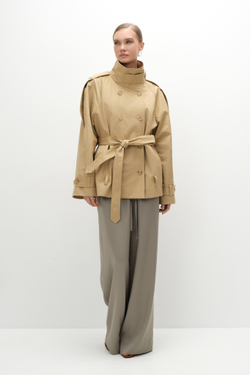 Тренч укороченный