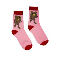 Носки BOOMERANGS Педобир, розовый