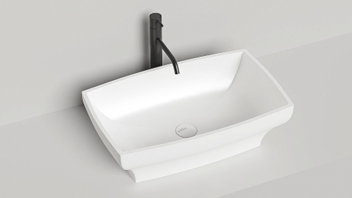Раковина накладная Salini GLORIA 04 S-Sense 1102104G 60 белая