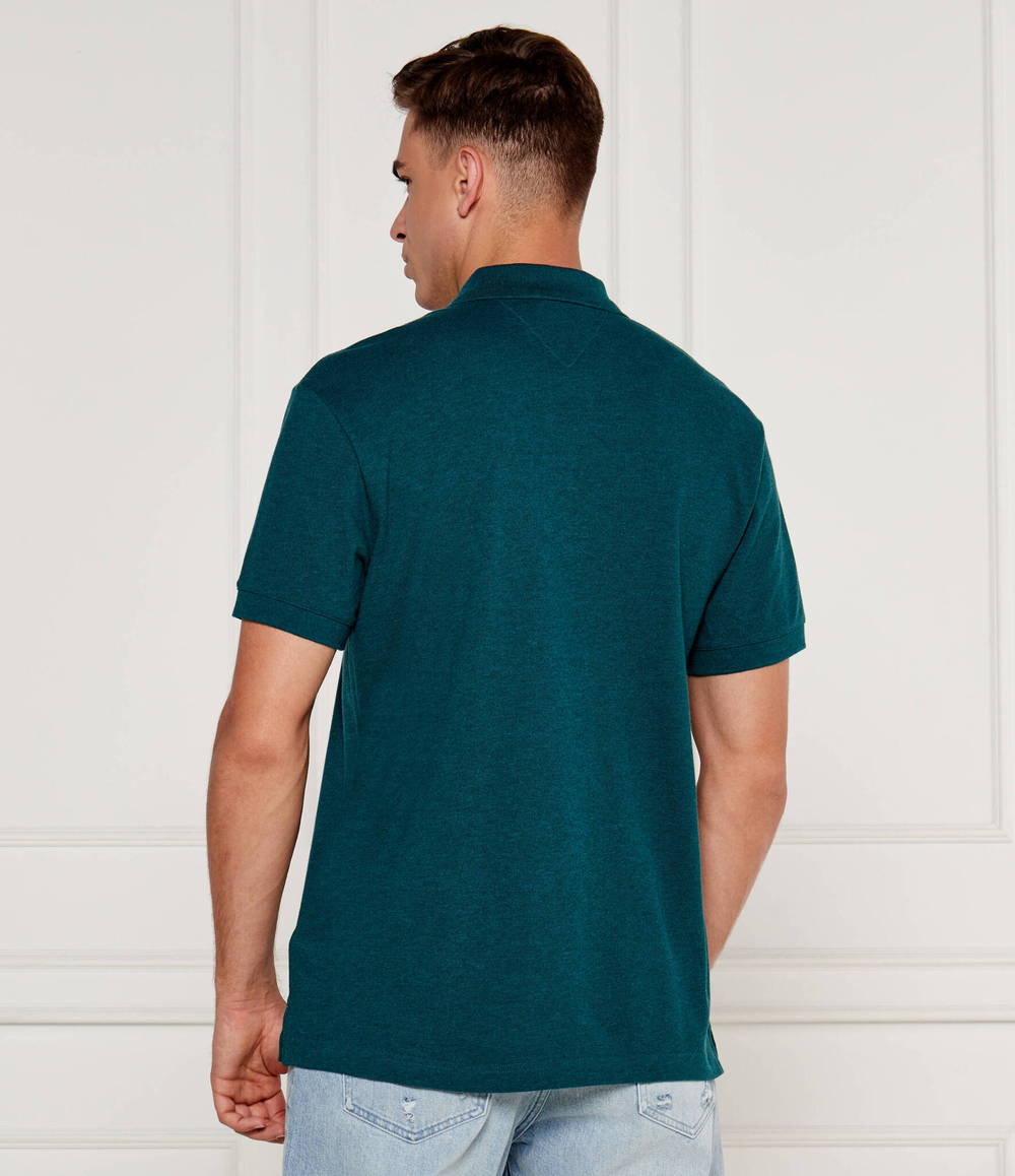 Поло Reg Heather Tommy Jeans - морской(DM0DM19622)