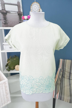 Блуза Koton из крапивы и хлопка 40 размер