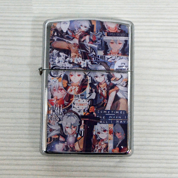 Зажигалка "Genshin Impact / Геншин - Рэйзор коллаж"