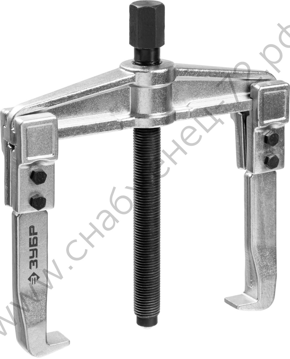 ЗУБР внешний d 50 - 165 мм, внутренний d 70 - 200 мм, раздвижной двухзахватный съемник, Профессионал (43310-200-150)