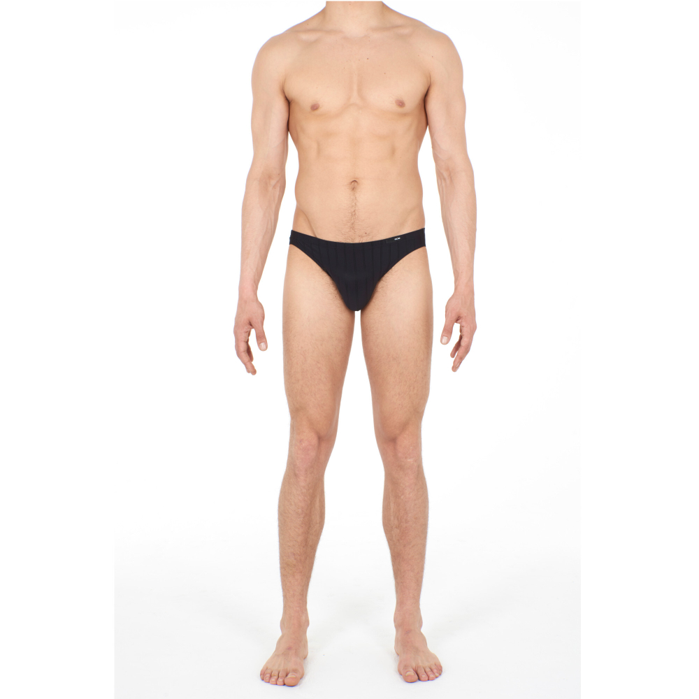Мужские трусы слипы черные HOM CHIC Comfort Micro Briefs 401333_400004