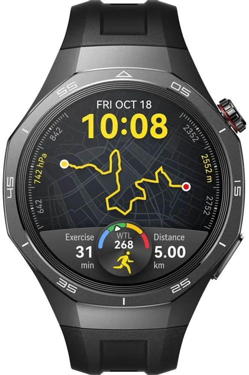 Смарт-часы Huawei Watch GT 5 Pro Vili-B29F,  46.3мм,  1.43",  черный(восстановленный)