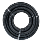 Труба гофр. безгалогеновая FRHF с протяжкой d40 мм (25 м) черная EKF-Plast FRHF-40