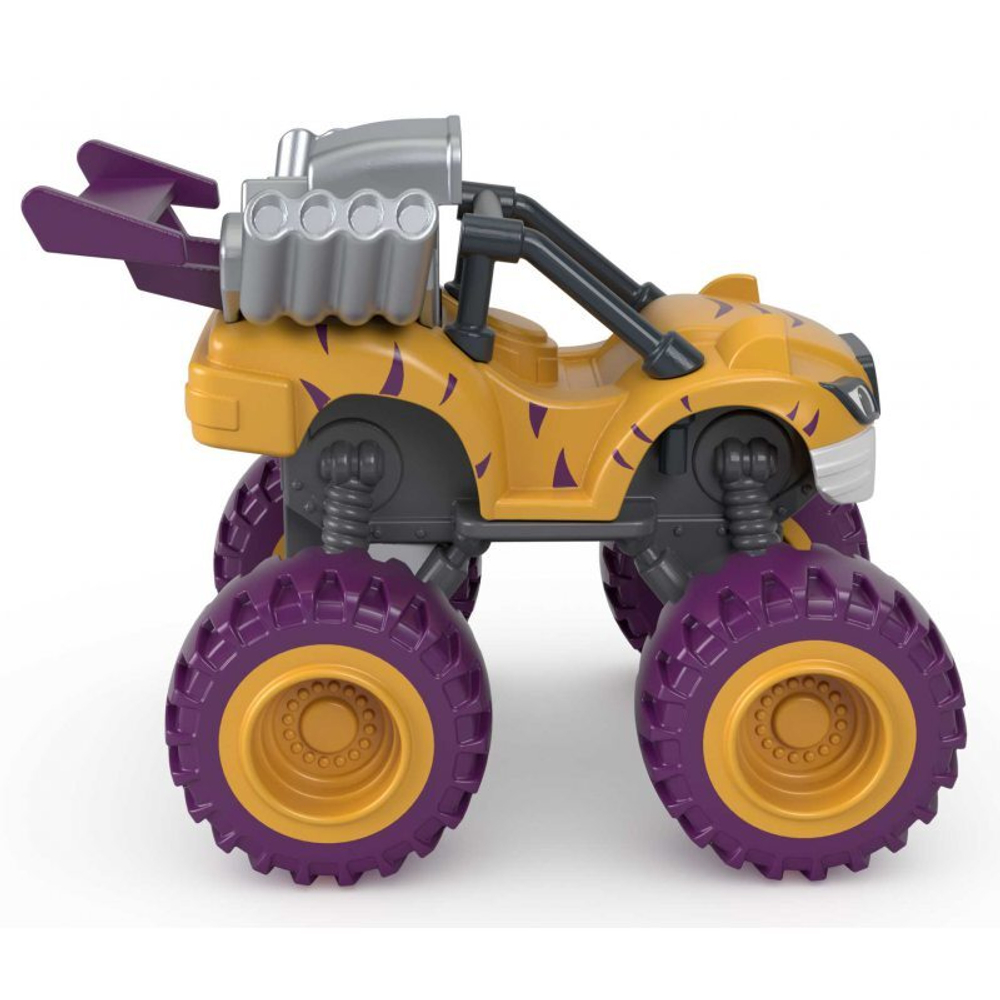 Fisher-Price Blaze - Metal Vehicle Megasilnik Stripes GWX79