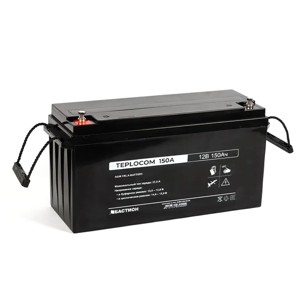 TEPLOCOM Solar 1500, 150Ач источник бесперебойного питания и 2 акб, 12382