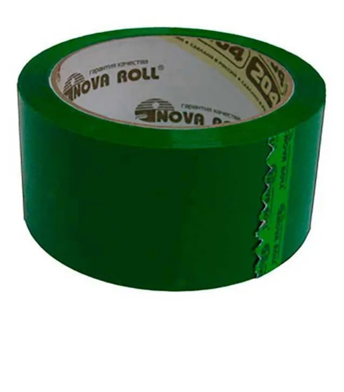 СКОТЧ НОВА РОЛЛ ЗЕЛЕНЫЙ 48*66 36 ШТ.
