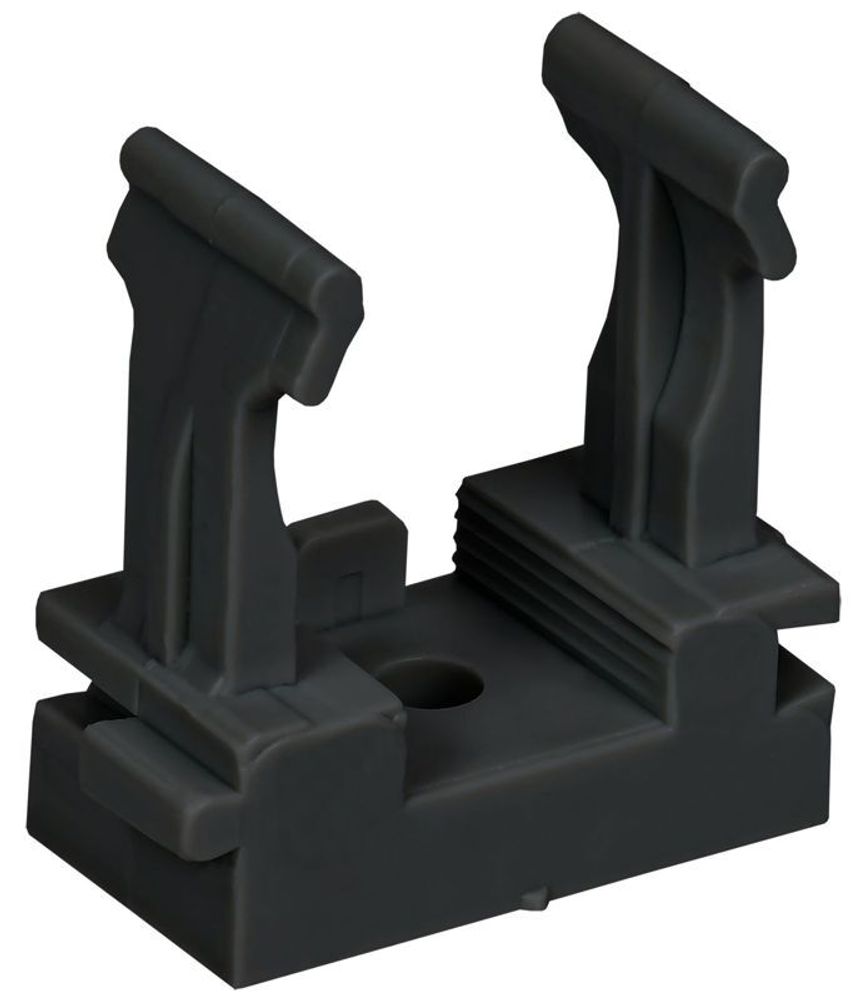 Держатель для гофрированных труб под монтажн. пистолет CFM16 черн. ELASTA IEK ET-TA10D-CFM-016-K02-100