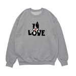 Свитшот "Бордер Колли - LOVE"