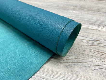 Luxury Tannery Sea Wave (1,3-1,5 мм),  цв. Синий, натуральная кожа