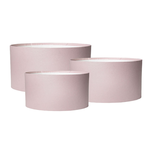 Коробка, круглая "Премиум", Пыльно-розовый, 21*10 см