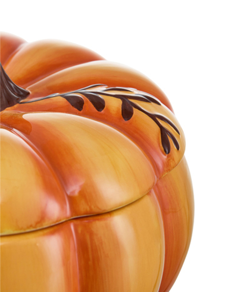 Банка для печенья 20х14см Decor de table Осенние дары Тыковка