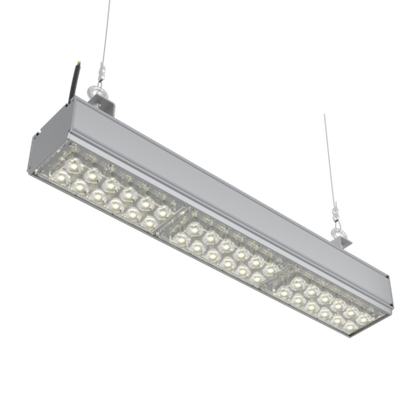 Светильник LED ПАЛЛАДА ДСП02-75-302-4К К30 75Вт 4000К IP65 Прозрачный 12370лм 540х91х135мм WOLTA PRO