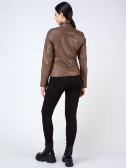 Куртка кожаная демисезонная