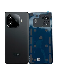 Задняя крышка для  Iqoo Z9 черная (Black) со стеклом камеры