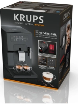 Кофемашина Krups Essential EA870810 1450Вт черный/нержавеющая сталь